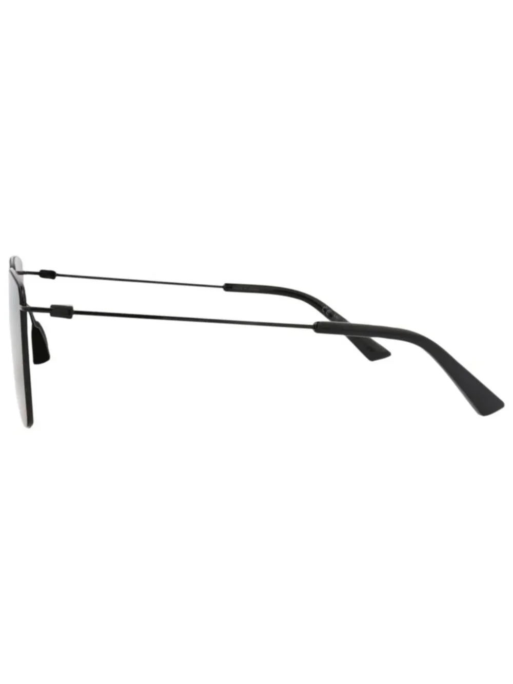 New Bottega Veneta Women's Sunglasses Square Rectangle Metal Frame Mens Black